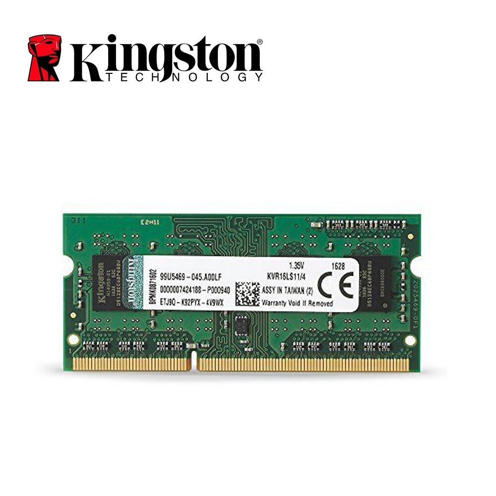 Kingston 4GB PC3-12800S DDR3 1600Mhz 4GB CL11 204pin..